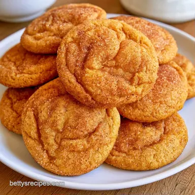 Pumpkin Snickerdoodles in 25 Minutes Recipe Card