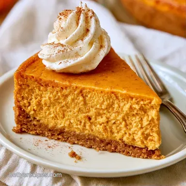 Pumpkin Spice Latte Cheesecake, Baked Recipe Card