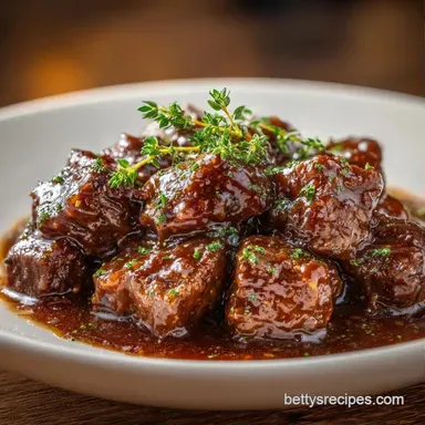 Quick Beef and Gravy in 20 Minutes Recipe Card