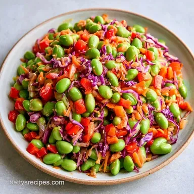 Sesame Edamame Salad in 20 Minutes