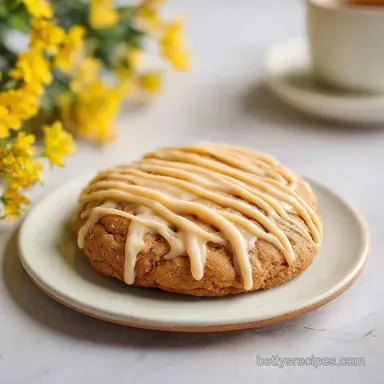 Soft Maple Cookie with Brown Butter with 24 Cookie Yield Recipe Card