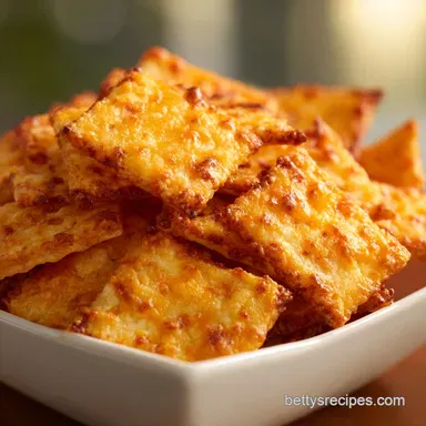 Sourdough Cheese Crackers in 25 Minutes
