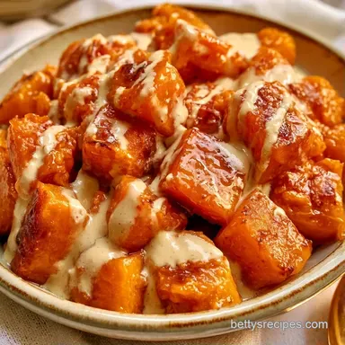 Turkish Pumpkin Dessert with Tahini Recipe Card
