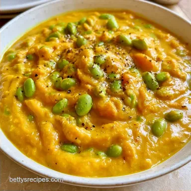 Edamame Curry with Coconut Milk