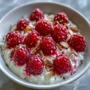 Yogurt Berry Bowl in 5 Minutes Recipe Card