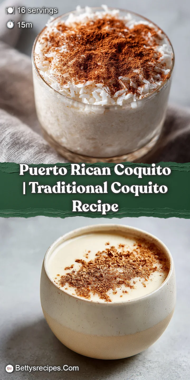 Close-up of a thick, creamy white coconut drink with a dusting of cinnamon powder and tiny air bubbles on top.