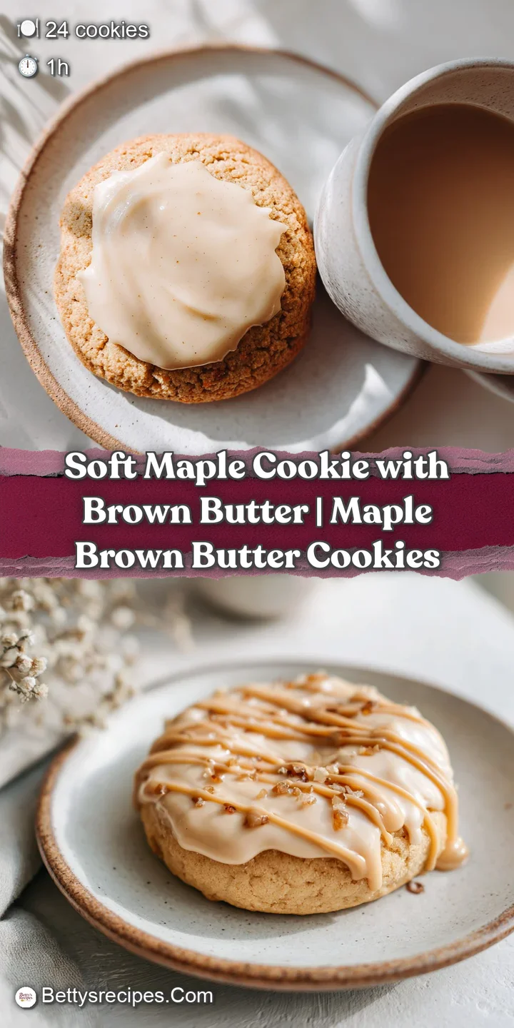 Close-up of a melt-in-your-mouth maple cookie, revealing its rich, chewy texture and caramel hues.