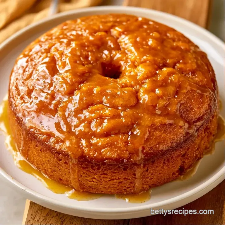A thick slice of orange-hued cake on a white ceramic plate, paired with a steaming cup of black coffee.