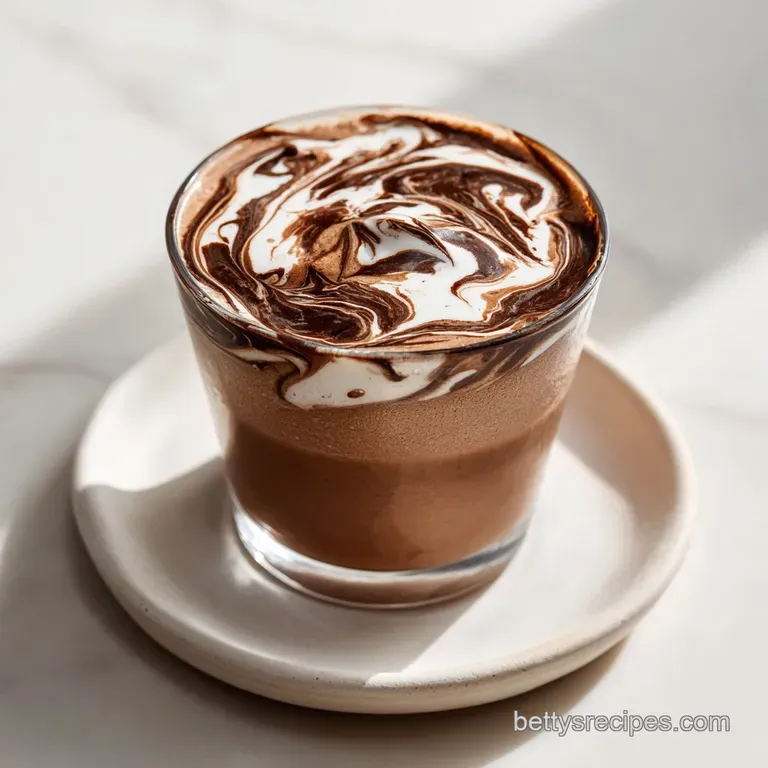 Rich Blended Chocolate Mocha Frappe: Ultra Creamy
