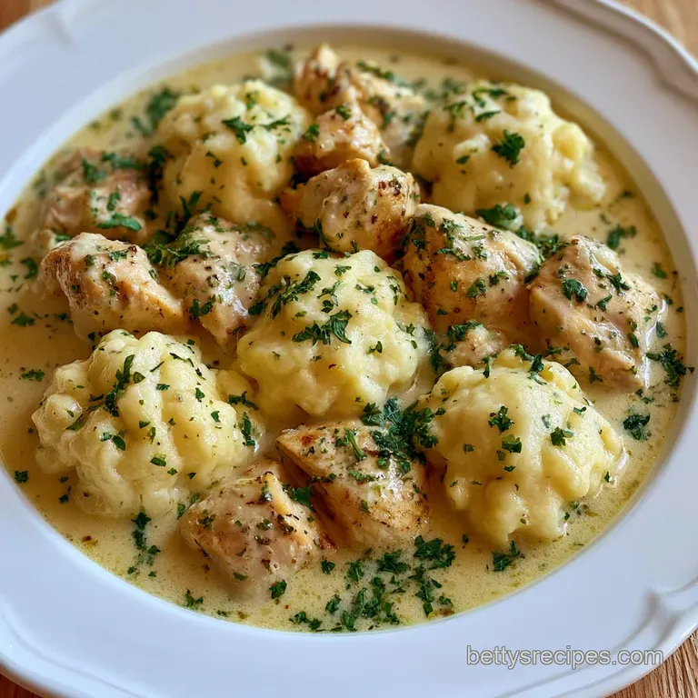 Old Fashioned Cracker Barrel Chicken and Dumplings