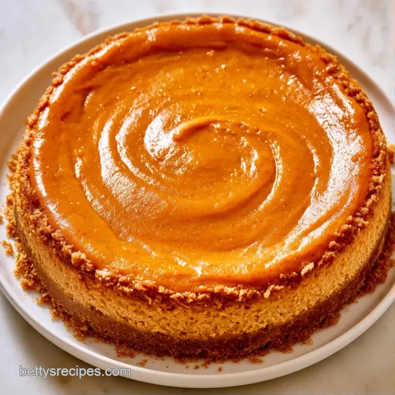A neat slice of orange-hued dessert topped with a swirl of white whipped cream on a minimalist ceramic plate.
