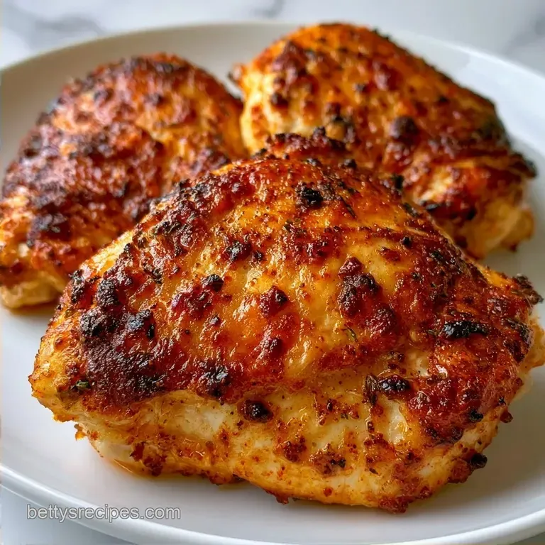 Ultra-Crispy Baked Chicken Thighs