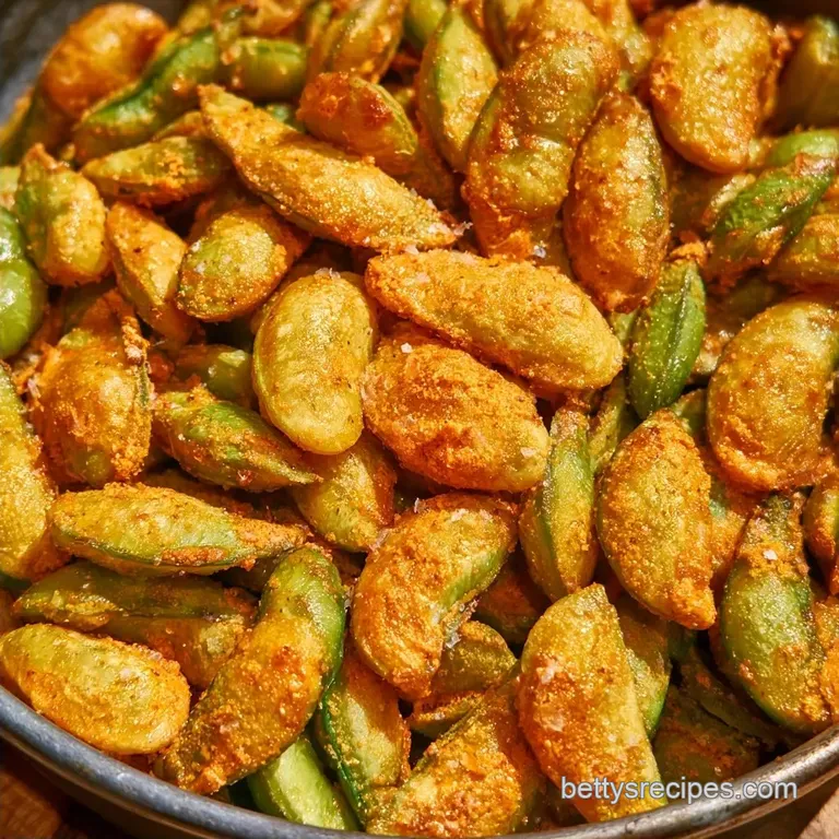 Ultra-Crispy Edamame: High Protein Snack