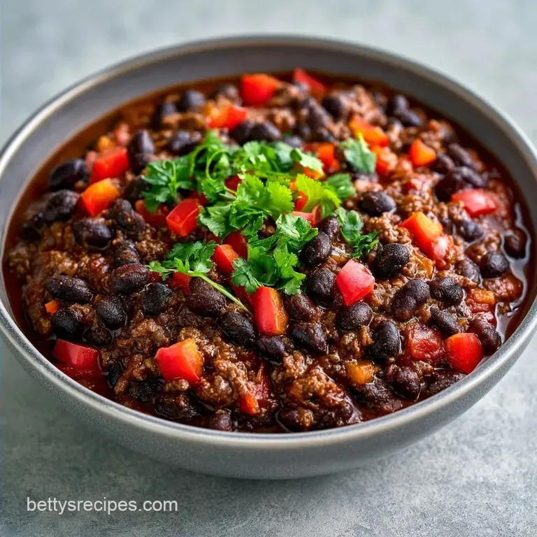 Instant Pot Black Bean Chili