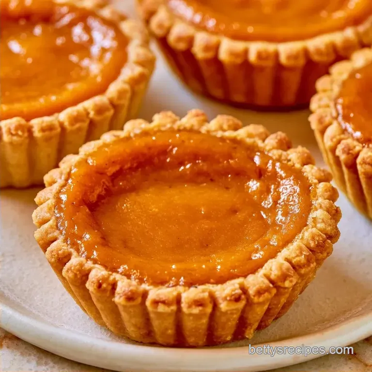 Failure-Proof Mini Pumpkin Pies