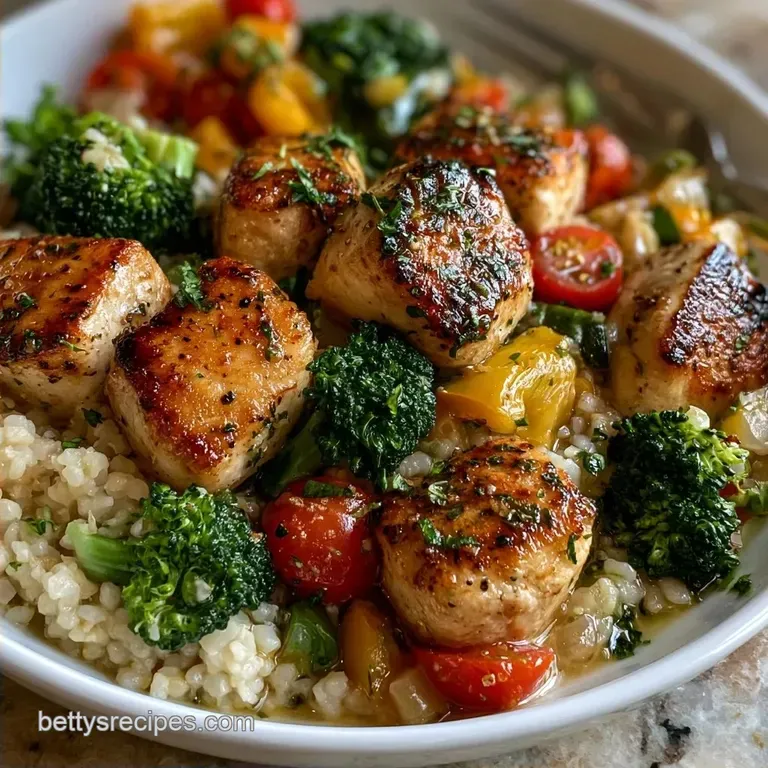 Protein Packed Grain Bowl for Weight Loss