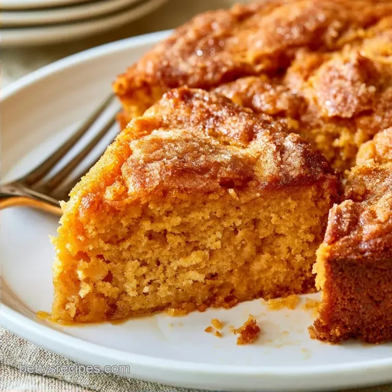 Pumpkin Dump Cake with a Creamy Center