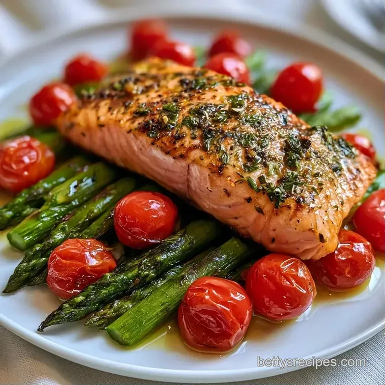 Seared pink salmon fillet atop fluffy quinoa, garnished with fresh dill and lemon on a white ceramic plate.