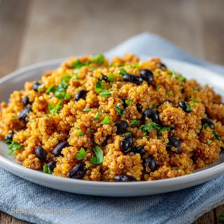 Quinoa Turkey Skillet: Nutty and Zesty