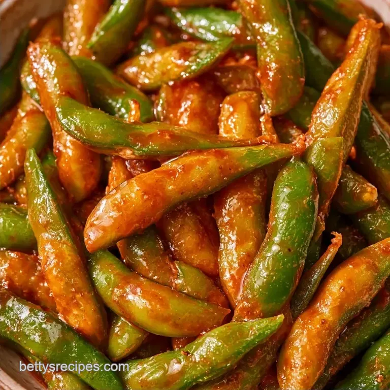 Pan-Seared Soy Sesame Edamame