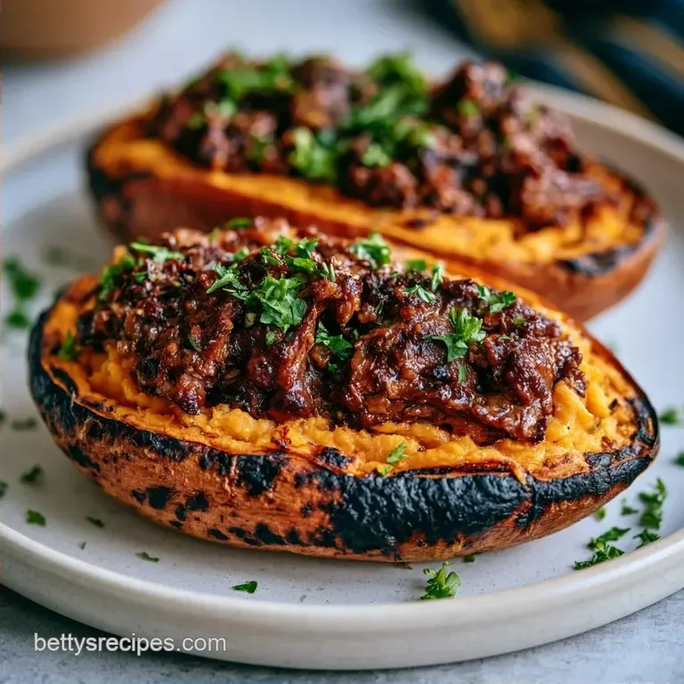 Stuffed Sweet Potato Dinner: Savory and Hearty