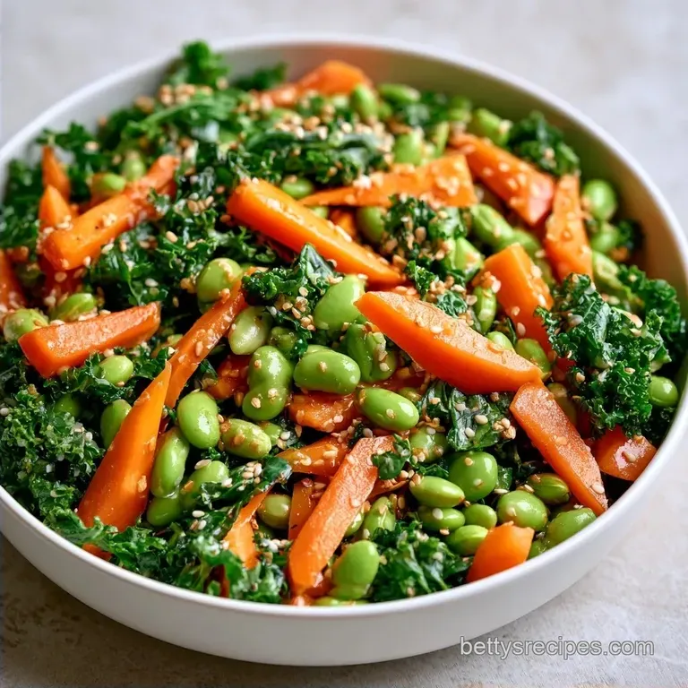 SuperGreen Edamame Salad: Protein-Rich and Nutty