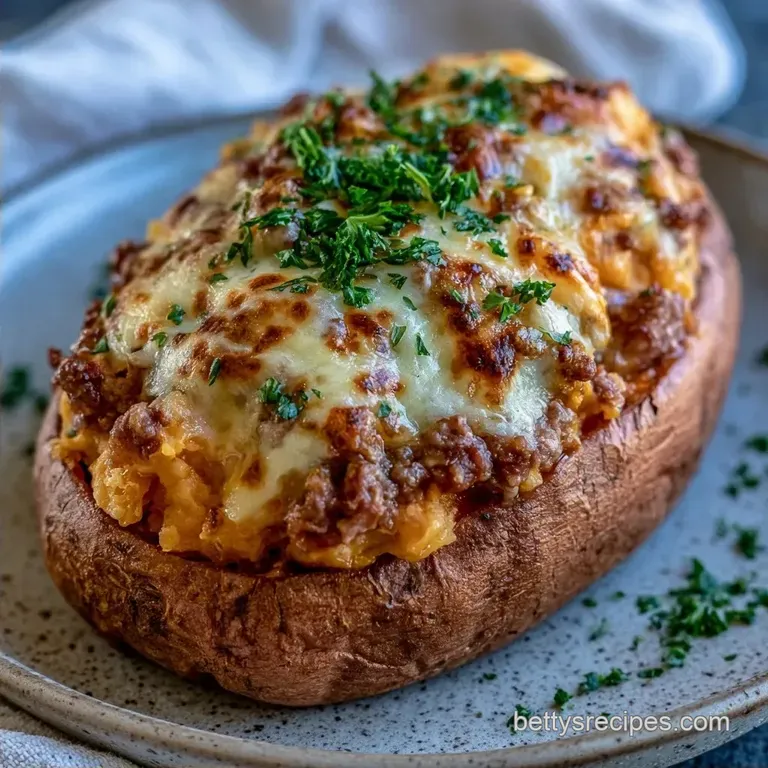 Tex Mex Sweet Potato: Stuffed and Savory