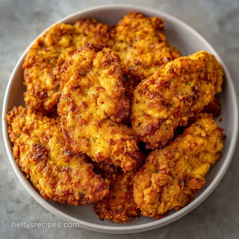 Chicken Tenders: Ultra-Crispy and Homemade